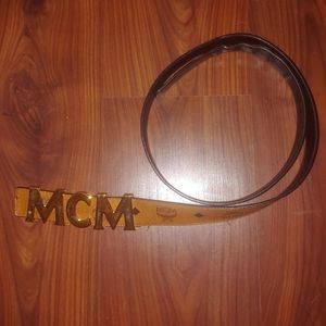 MCM belt (Cognac)